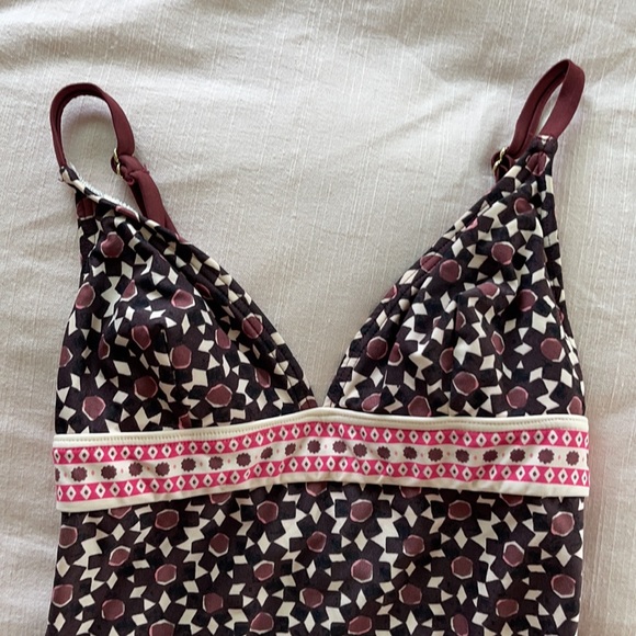 Kate Spade Red Coronado Beach Triangle Swimsuit size S in sumac red - Picture 5 of 10